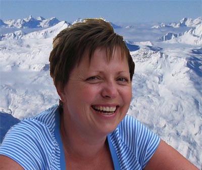 Lys on her hols...