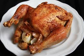 a roast chicken