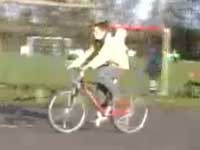 Boy on bike